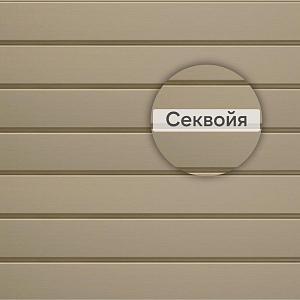 Docke ПРЕМИУМ Сайдинг D6S Брус 3600х300 1.08м2 Секвойя