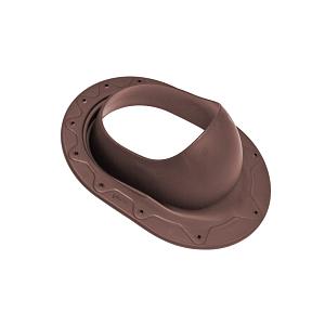 Проходной элемент Vilpe CLASSIC для монтажа на фальцевой и готовой мягкой кровле шоколадный 73256В